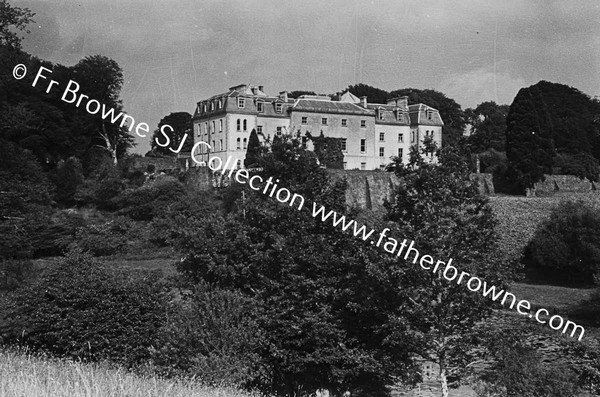 HEYWOOD HOUSE  FROM SOUTH WEST AND WEST